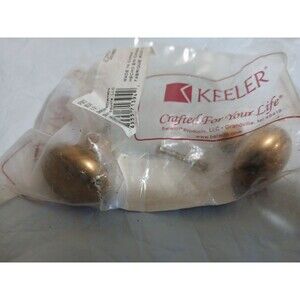 P9810 Chrome 1 1/4" Cabinet Knob Pull, Polished Brass Keeler Milan Set Of 2